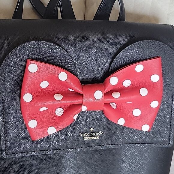 KATE SPADE X DISNEY Neema Minnie Mouse Backpack NWOT - Picture 5 of 8